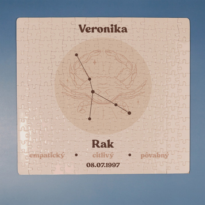 Rak znamenie - Magnetické puzzle