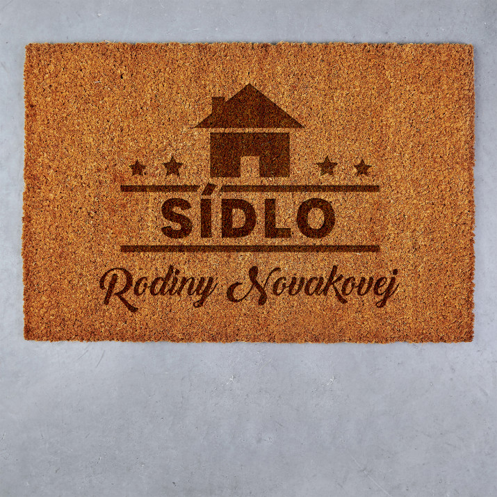 Sídlo - Kokosová rohožka