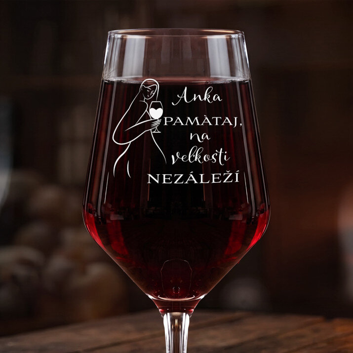 Na veľkosti nezáleží - Veľký pohár na víno