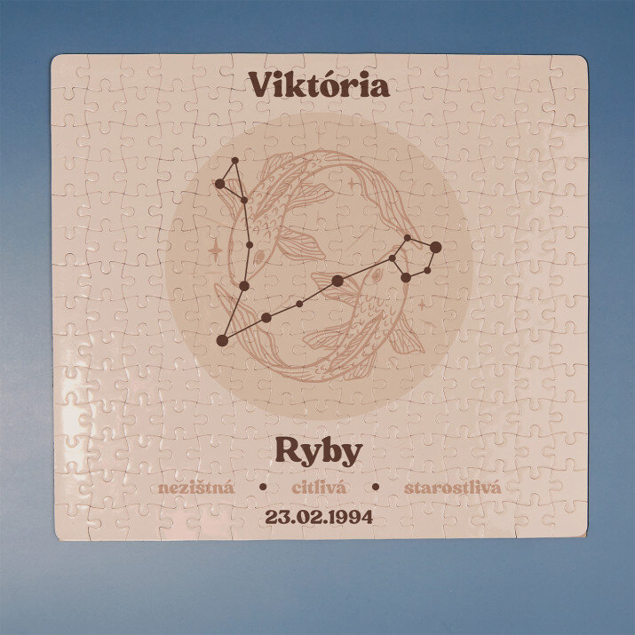 Ryby znamenie - Magnetické puzzle