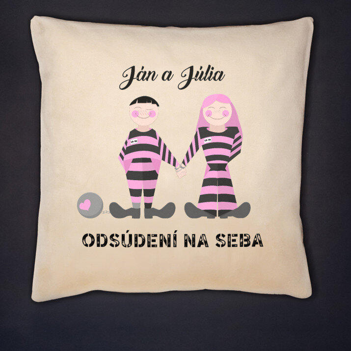 Odsúdení na seba - Dekoračný vankúš
