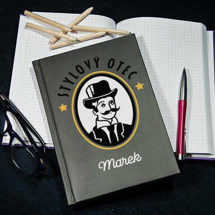 Stylový otec - Notes A5 s potiskem
