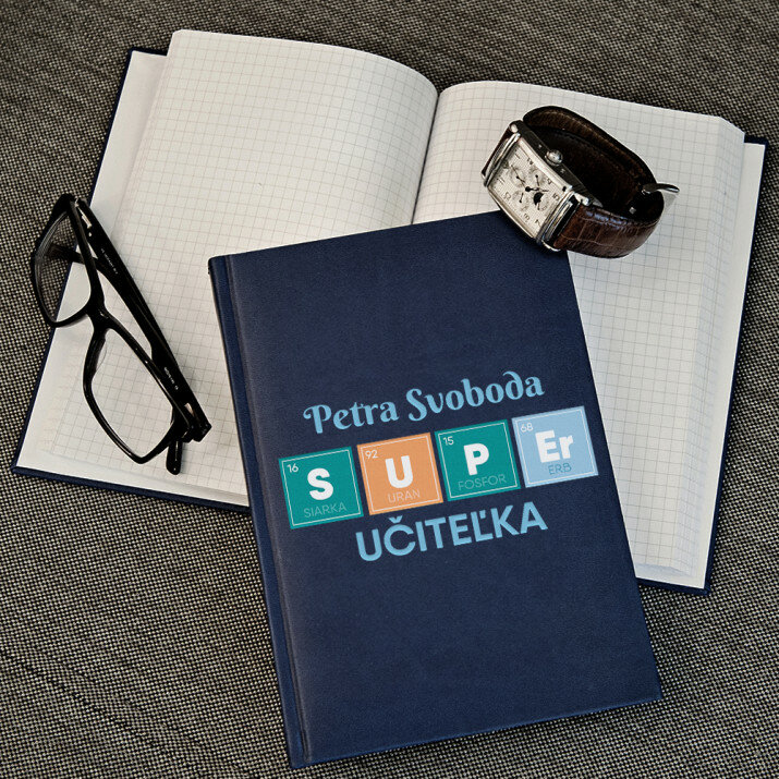 Super učiteľka - Notes A5 s potiskem