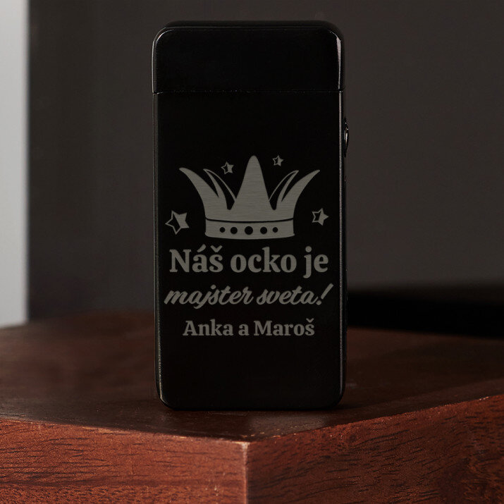 Ocko majster sveta - Plazmový zapaľovač čierny