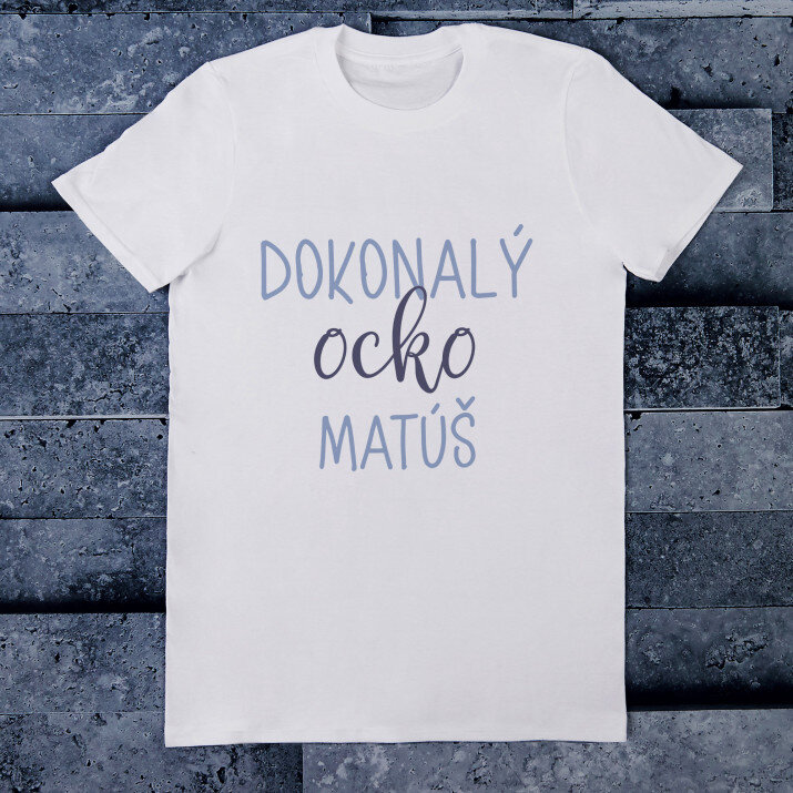 Dokonalý ocko - Pánske tričko s potlačou