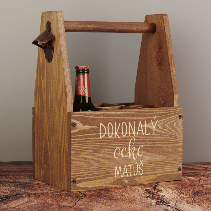 Dokonalý ocko - Nosič na pivo s otváračom
