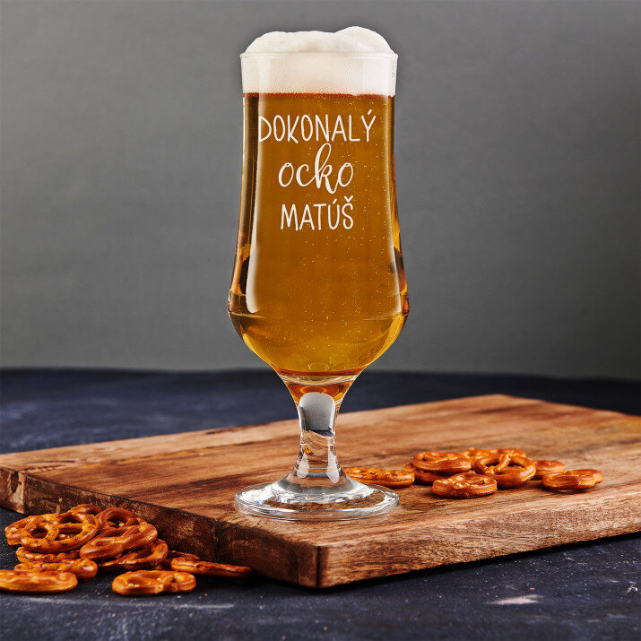 Dokonalý ocko - Pohár na pivo na stopke