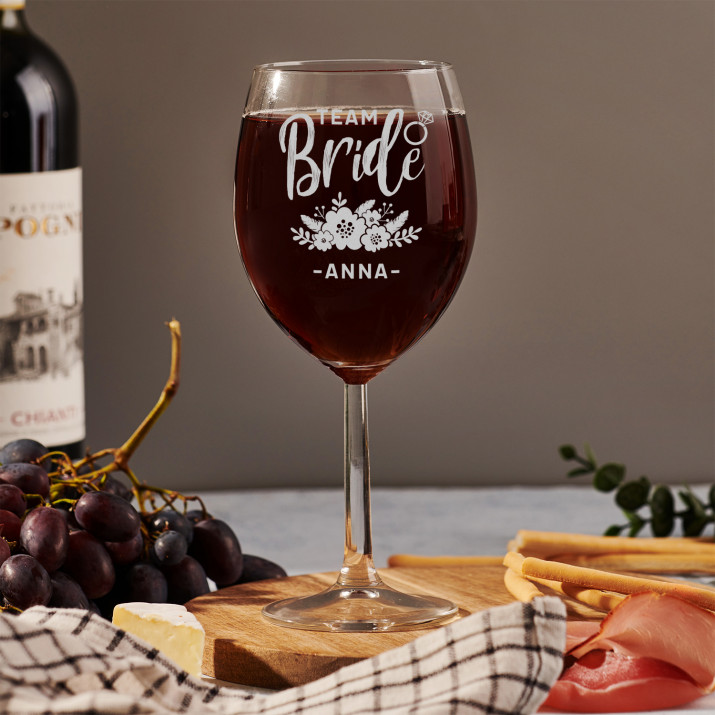 Team bride - Gravírovaný pohár