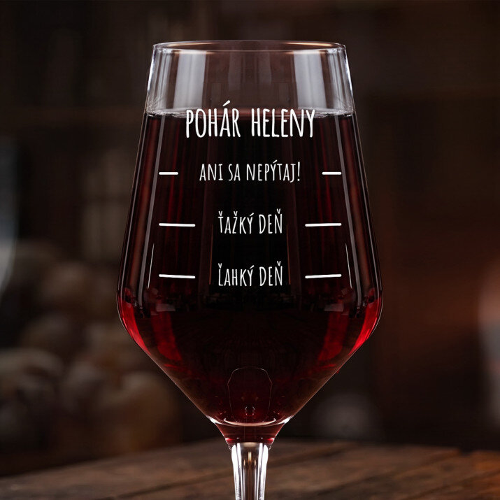 Ťažký deň - Veľký pohár na víno