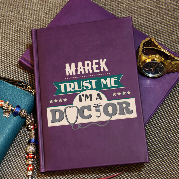 Trust me, I`m a doctor - Notes A5 s potiskem