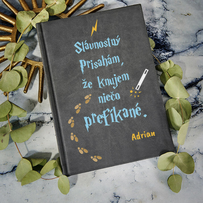 Slávnostne prisahám - Notes A5 s potiskem