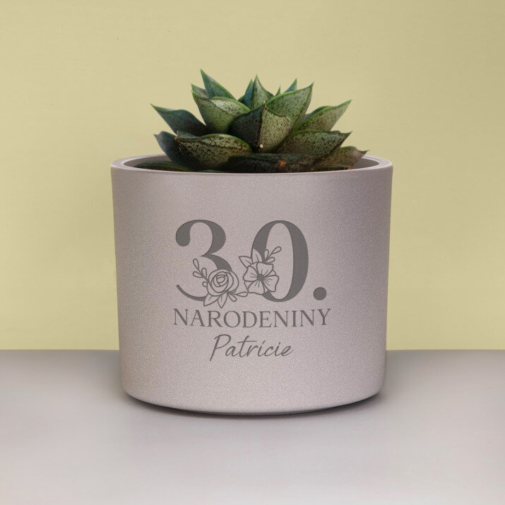 Narodeniny Kvety Kryt na kvetináč