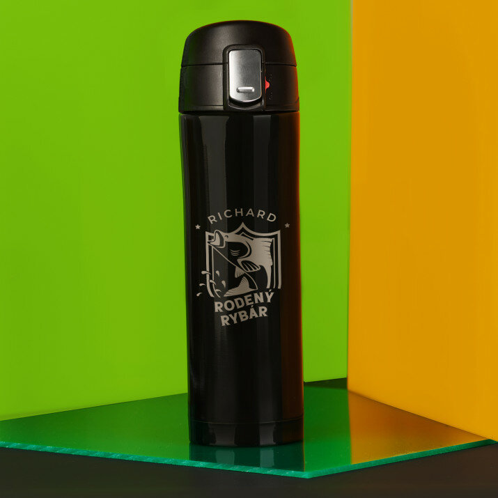 rodený rybár - Termohrnek 440ml