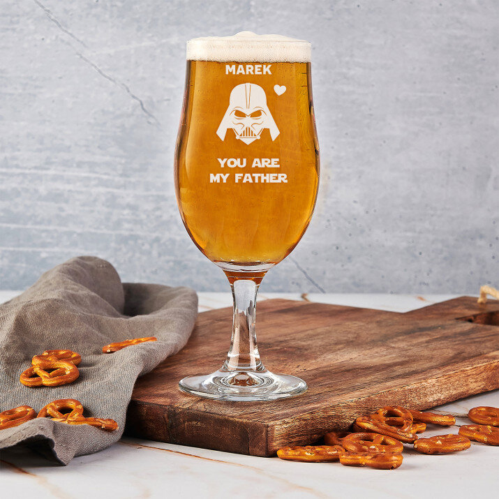Vader dad – Pohár na pivo na stopke Vader dad – Pohár na pivo na stopke