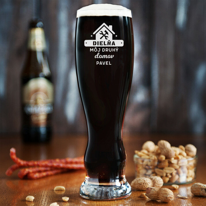 Dielňa môj domov - Gravírované pohare na pivo