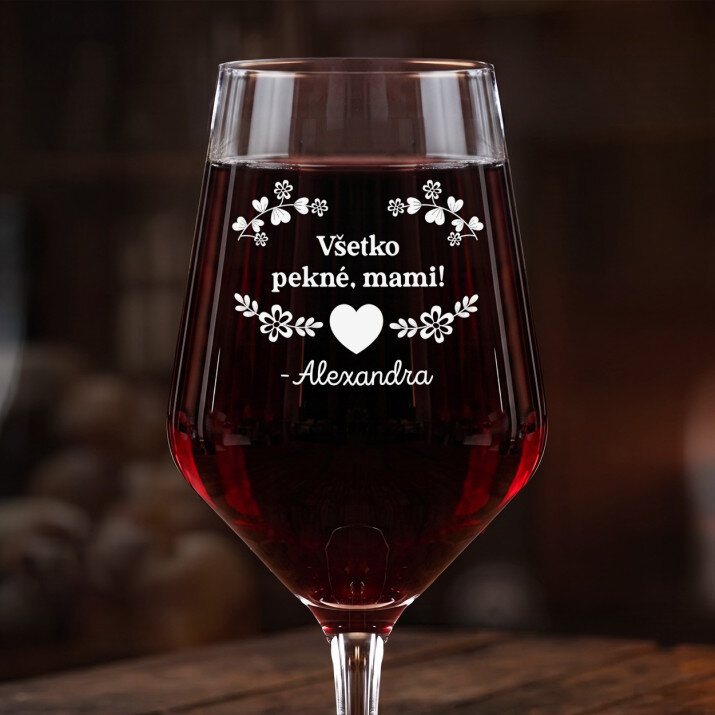 Všetko pekné - Veľký pohár na víno