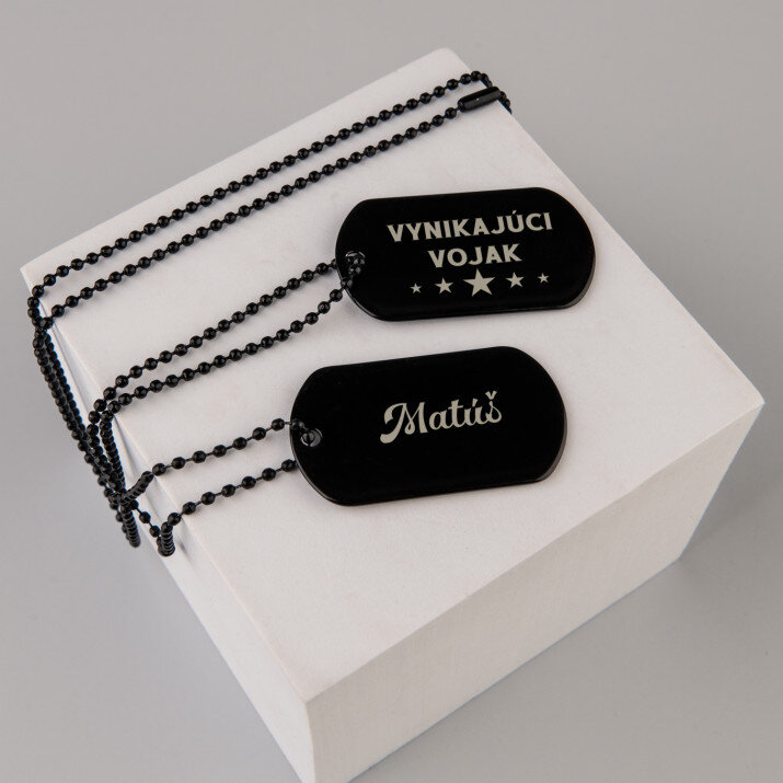 Vynikajúci vojak - Identifikačné známka