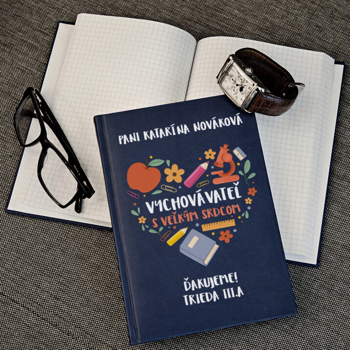 Vychovávateľ s veľkým srdcom - Notes A5 s potiskem