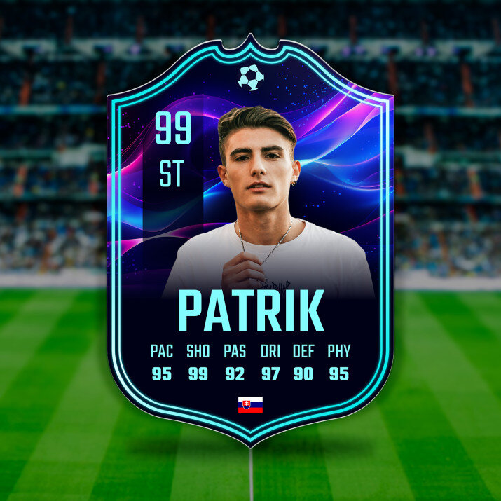 Výnimočná - Karta hráča