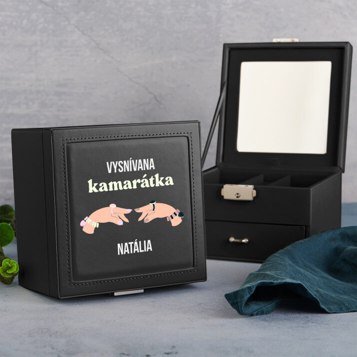 Vysnívaná kamarátka - Čierna krabička so zrkadlom