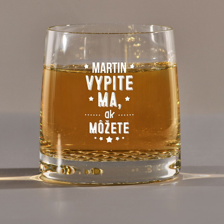 Vypite ma - Pohár na whisky