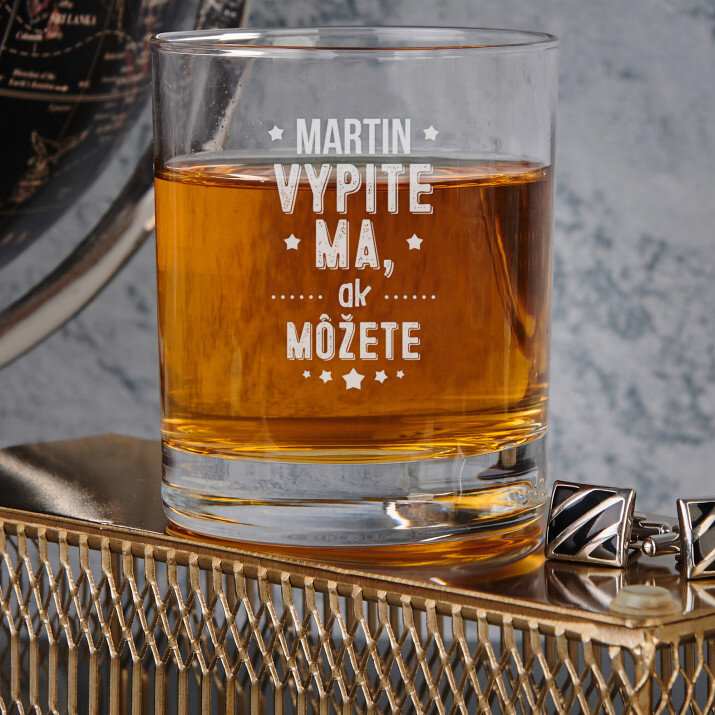 Vypite ma - Pohár na whisky