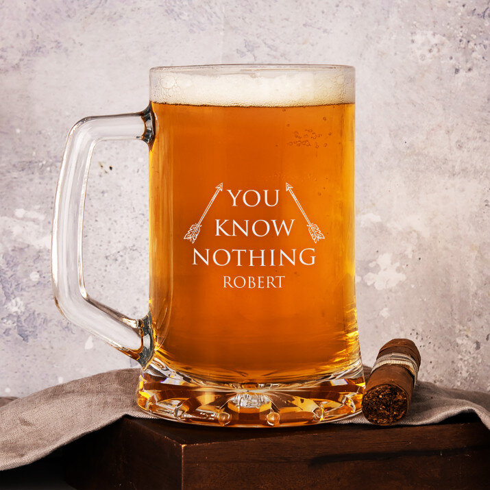 You Know Nothing - Krígeľ s gravírovaním