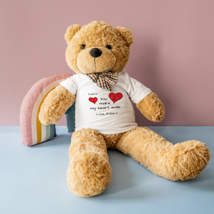 You make my heart smile - Medvedík 90 cm You make my heart smile - Medvedík 90 cm