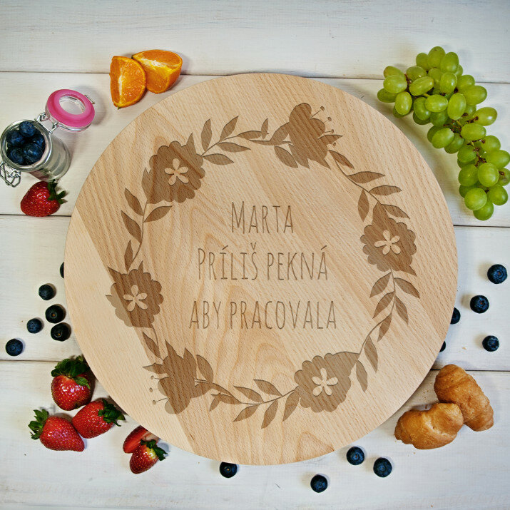 Príliš pekná - Rotačná doska