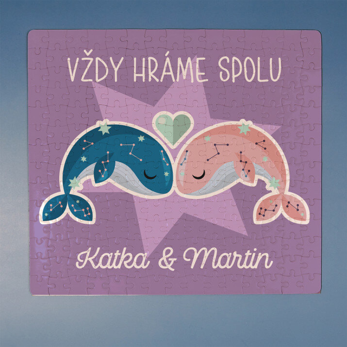 Vždy hráme spolu - Magnetické puzzle