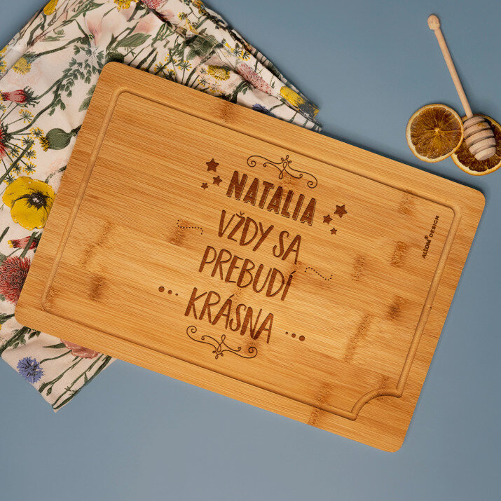 Vždy krásná - Doska s gravírováním