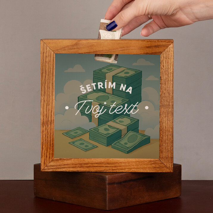 Šetrím na - Drevené prasiatko