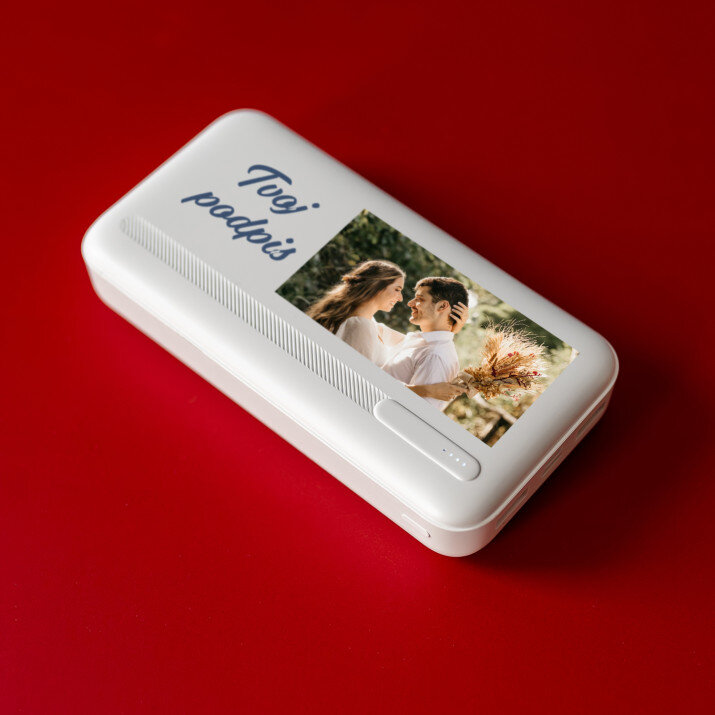 Fotografia + podpis - Powerbanka