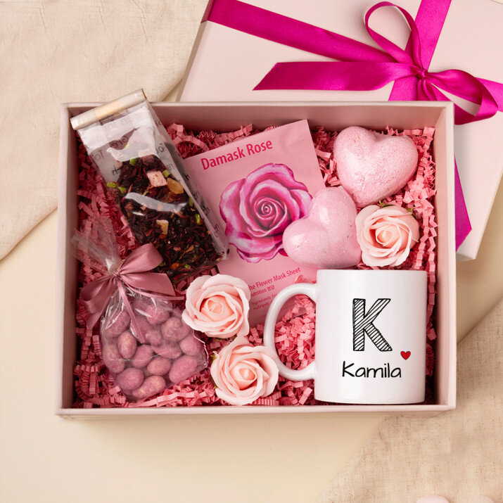 Darčeková sada hrnčekov Rose Spa pre ňu