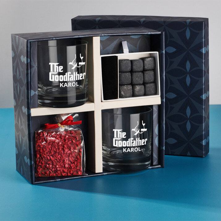 Darčeková sada s pohármi na whisky pre ocka