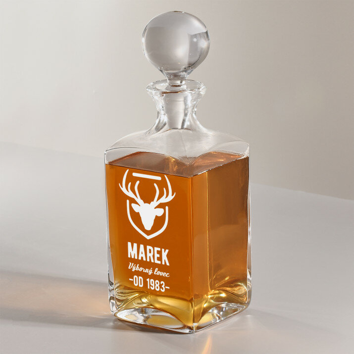 Výborný lovec - Karafa na whisky