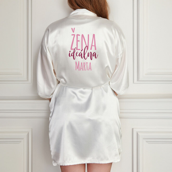 Žena ideálna - Saténový župan