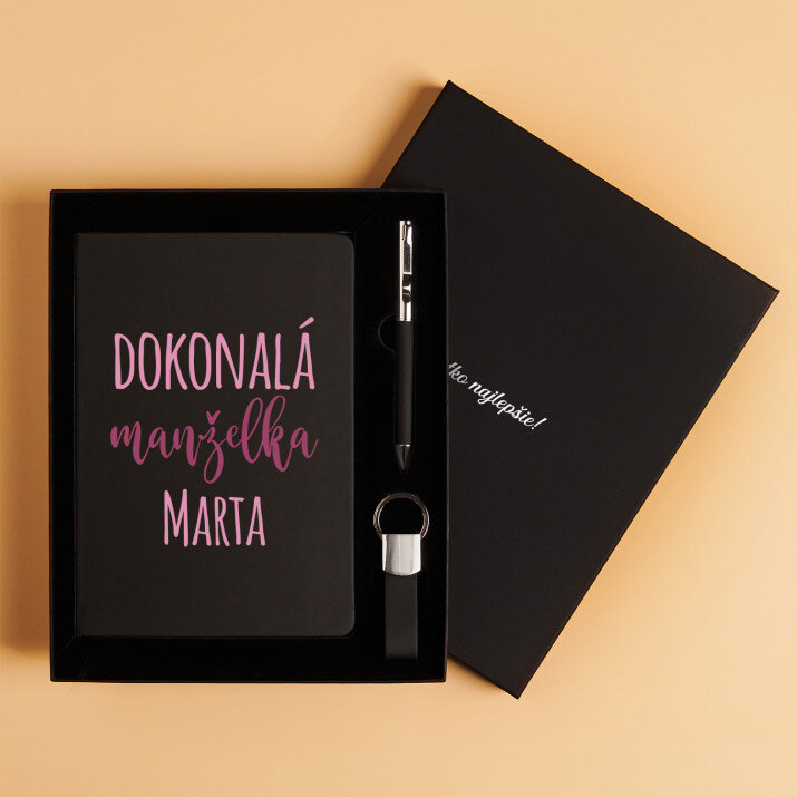 Dokonalá manželka - Súprava so zápisníkom