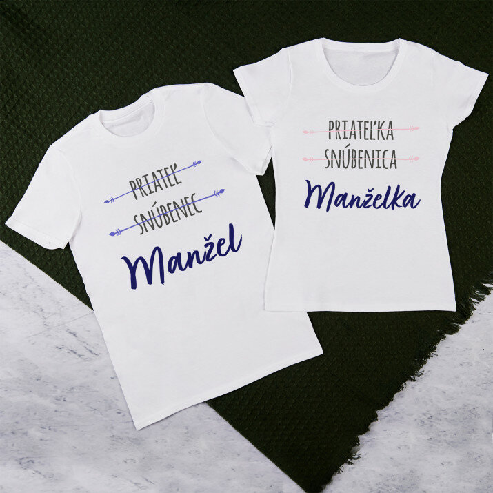 Manželka, manželka - Sada tričiek pre páry