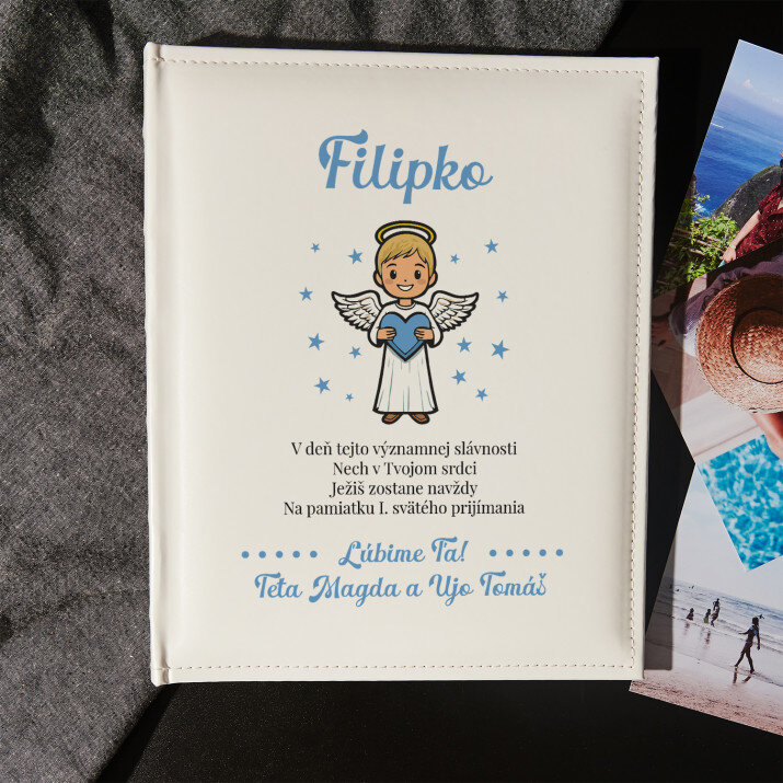 Venovanie k prijímaniu anjel pre chlapca - Fotoalbum