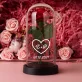 Darčeková súprava na valentína s večnou ružou, čokoládou a kúpeľovou soľou Darčeková súprava na valentína s večnou ružou, čokoládou a kúpeľovou soľou