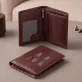 Iniciály mena - Kožená peňaženka