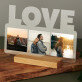 3 fotografie z lásky - Tlač na akrylové sklo LOVE