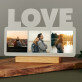 3 fotografie z lásky - Tlač na akrylové sklo LOVE