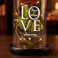 Love - Večná ruža v skle