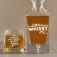 Awesome Whisky - Sada gravírovanej karafy a pohárov na whisky