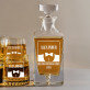 Beloved Husband - Sada gravírovanej karafy a pohárov na whisky Beloved Husband - Sada gravírovanej karafy a pohárov na whisky
