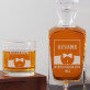 Beloved Husband - Sada gravírovanej karafy a pohárov na whisky