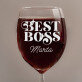 best boss pre ňu - Gravírovaný pohár