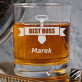Best boss - Pohár na whisky